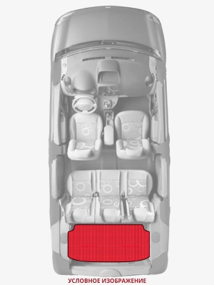 ЭВА коврики «Queen Lux» багажник для Tesla Model S